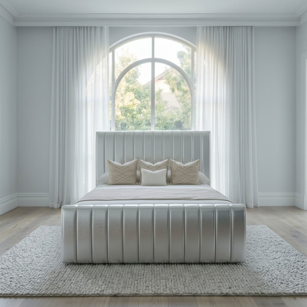 Apollo Velvet Modern Bed Frame