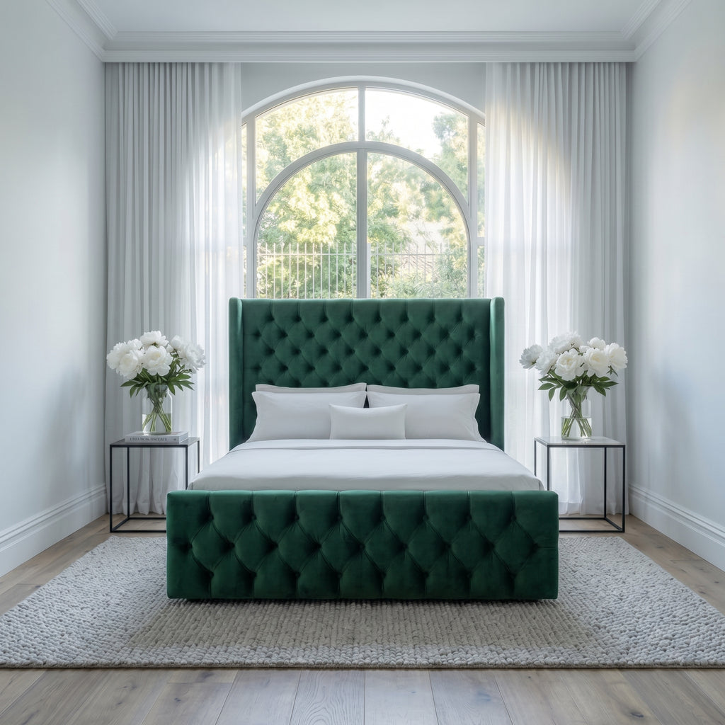 Moscow Wingback Bed Frame