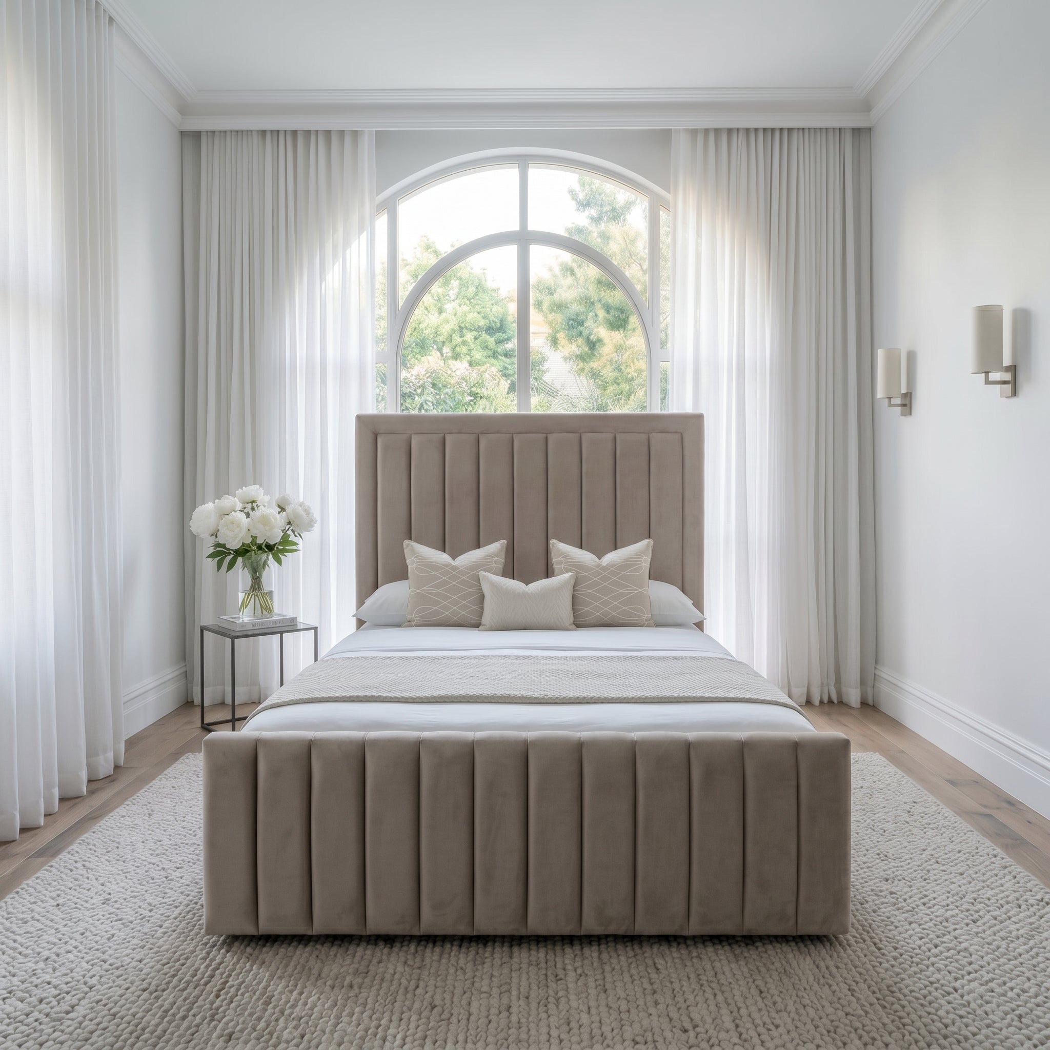 Bryan Panel Upholstered Bed Frame