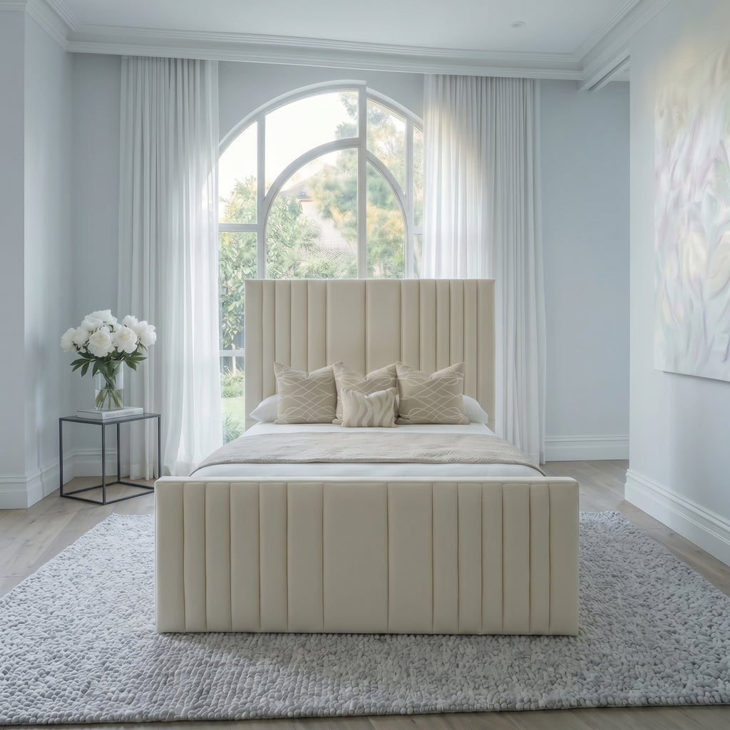 Samantha Elegance Panel Bed