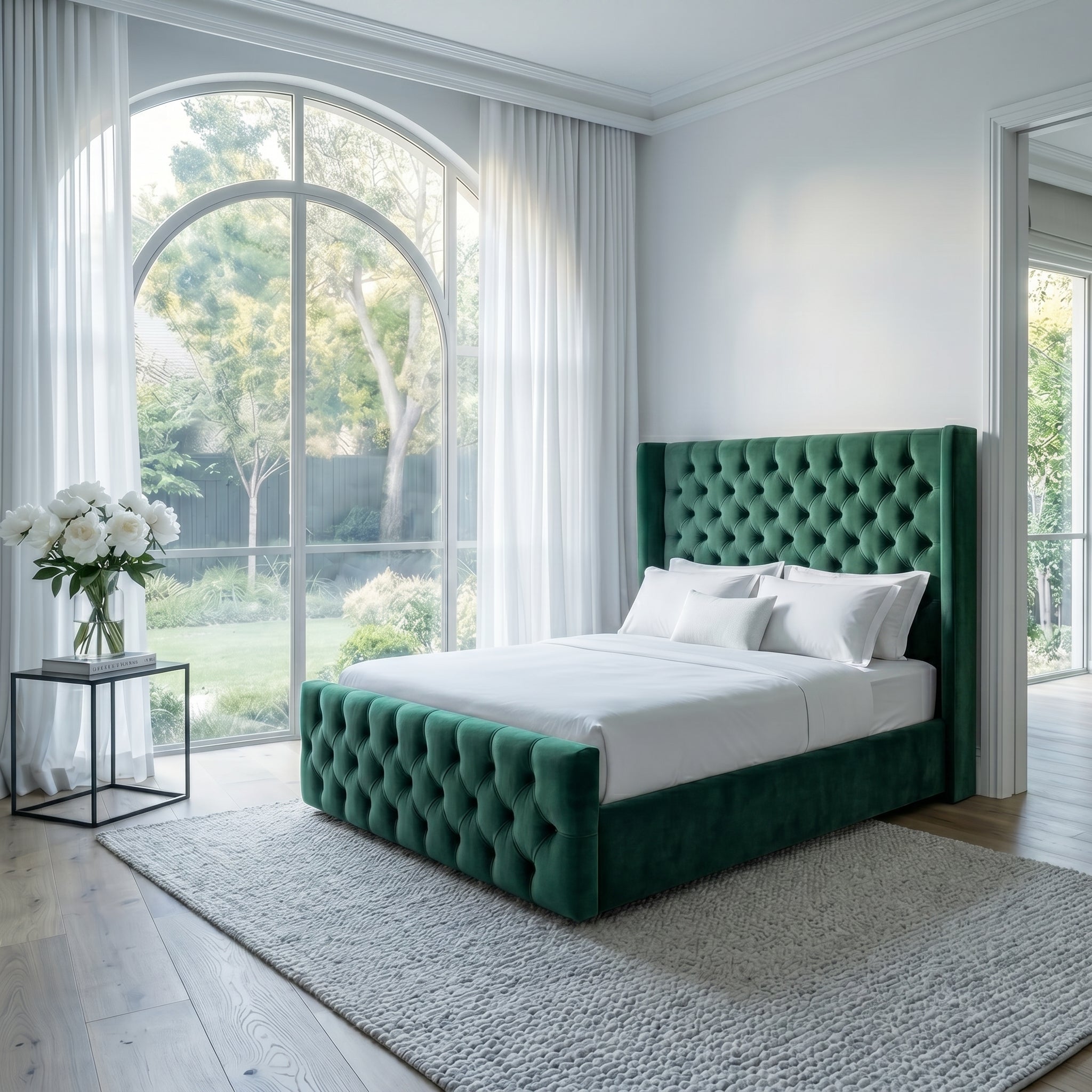 Moscow Wingback Bed Frame