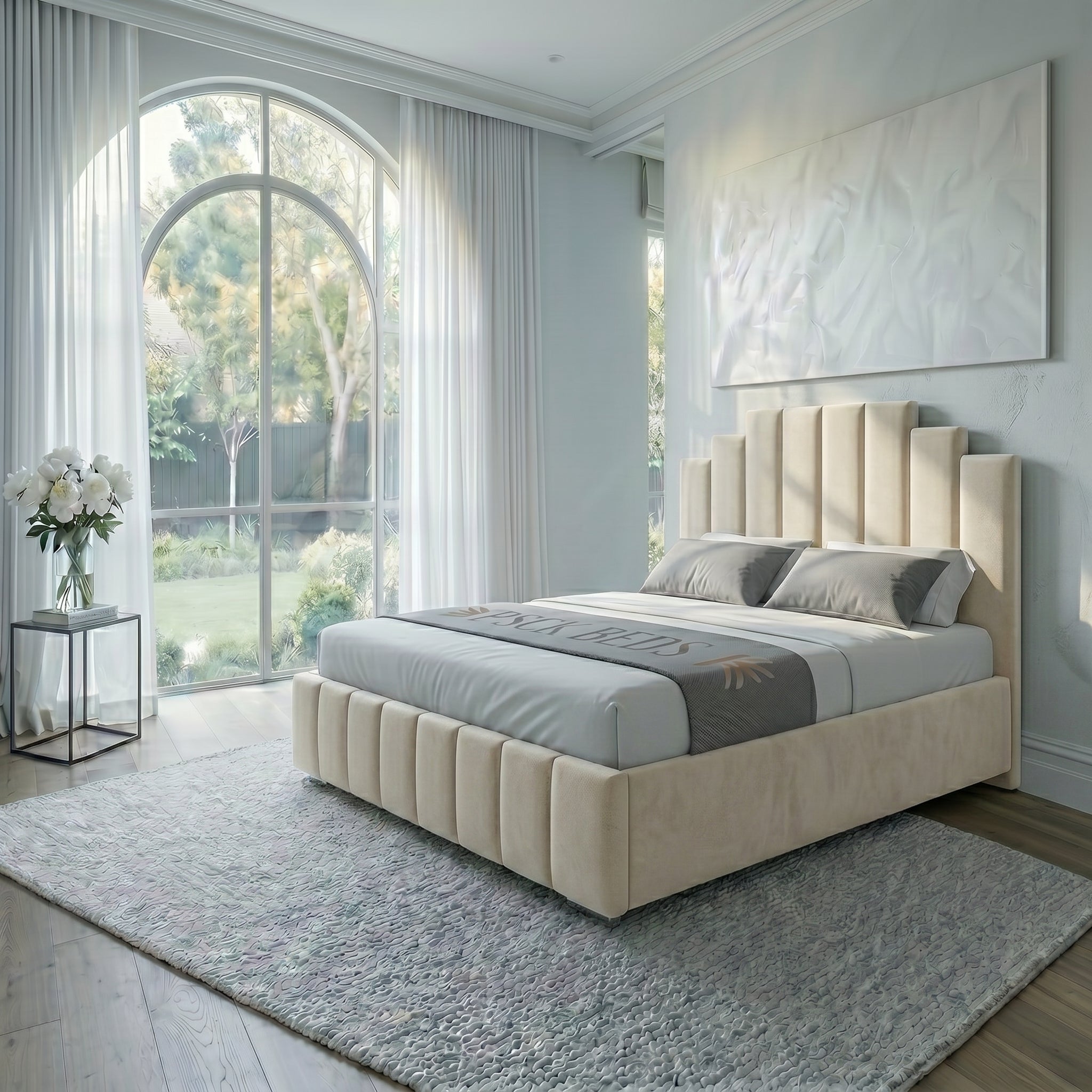 2026 Art Deco Ottoman Storage Bed Frame Collection