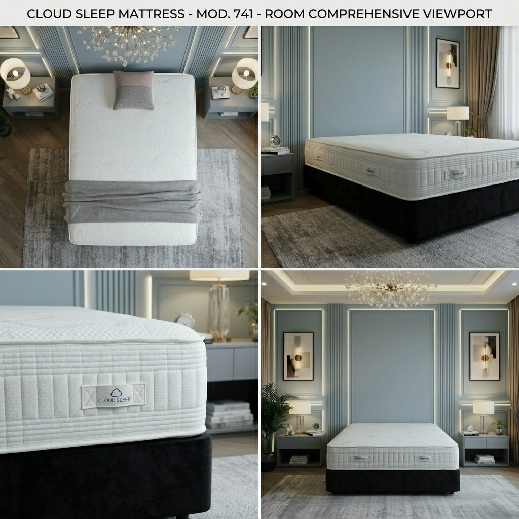 Zeus Encapsulated Pocket Sprung Reflex Foam Mattress