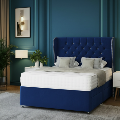 Luxury Seoul Wing Beading Bed