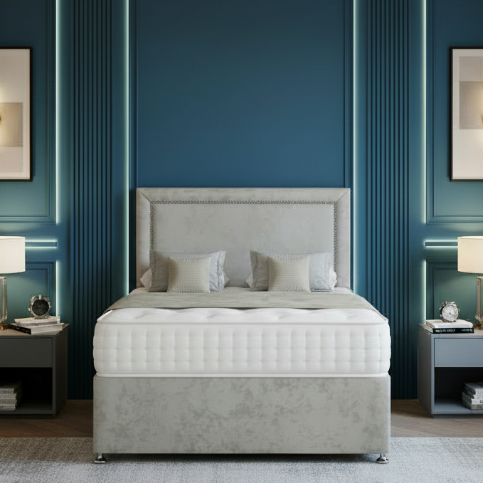 Luxury Seoul Wing Beading Bed bedclub