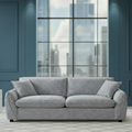 misko sofa, grey 2 seater sofa, modern sofa, contemporary sofa, fabric sofa, comfortable sofa, living room sofa, compact sofa, stylish sofa couch, modern grey sofa 🛋️