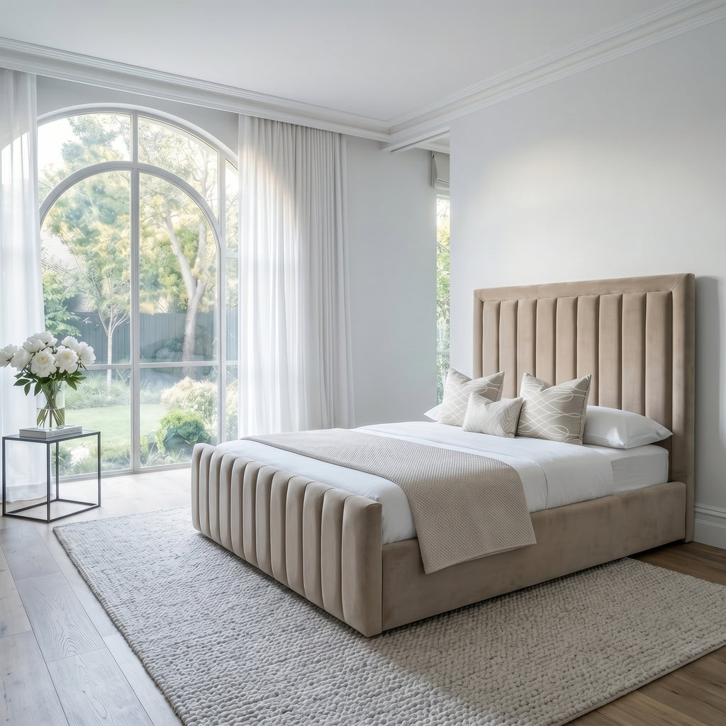 Bryan Panel Upholstered Bed Frame