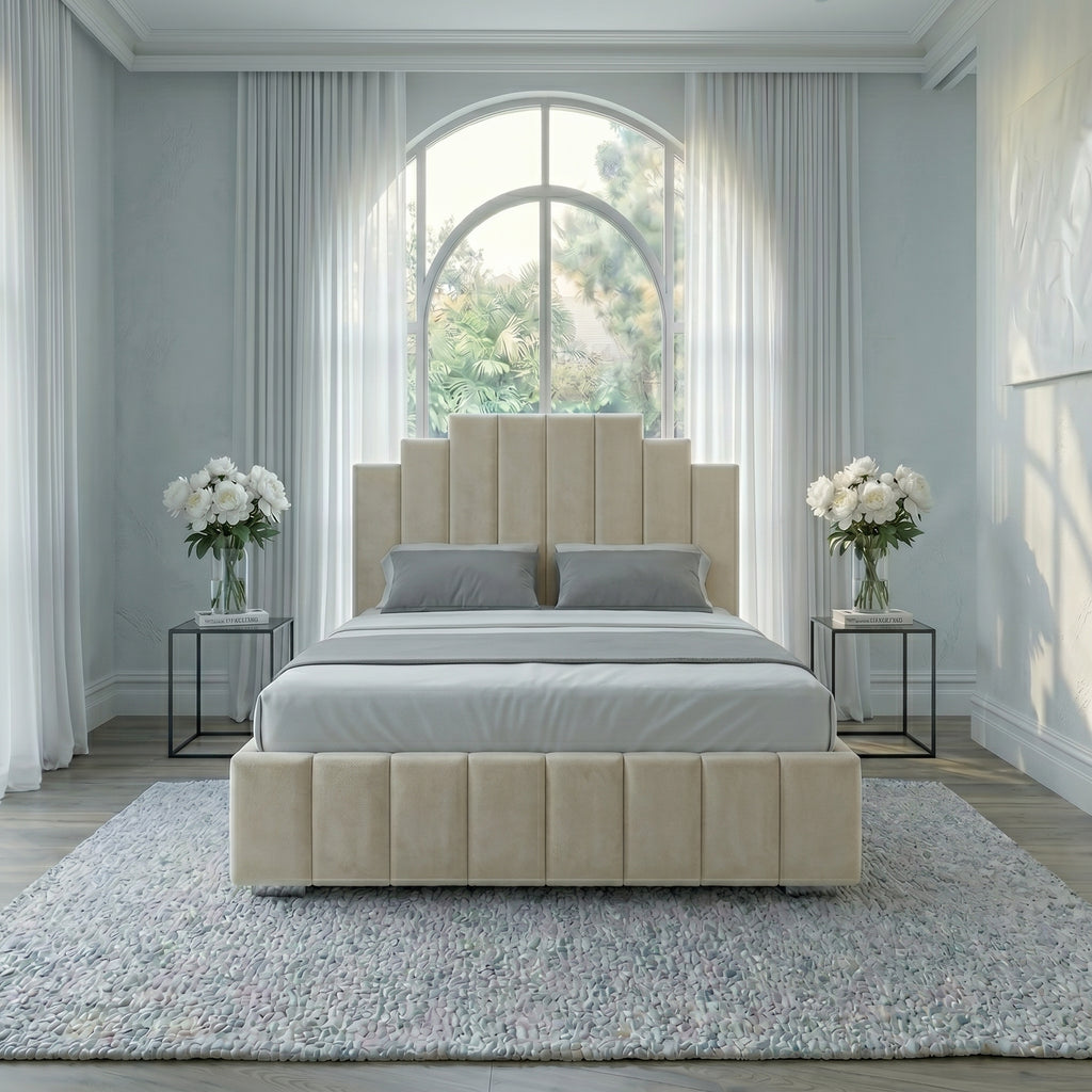 2026 Art Deco Ottoman Storage Bed Frame Collection