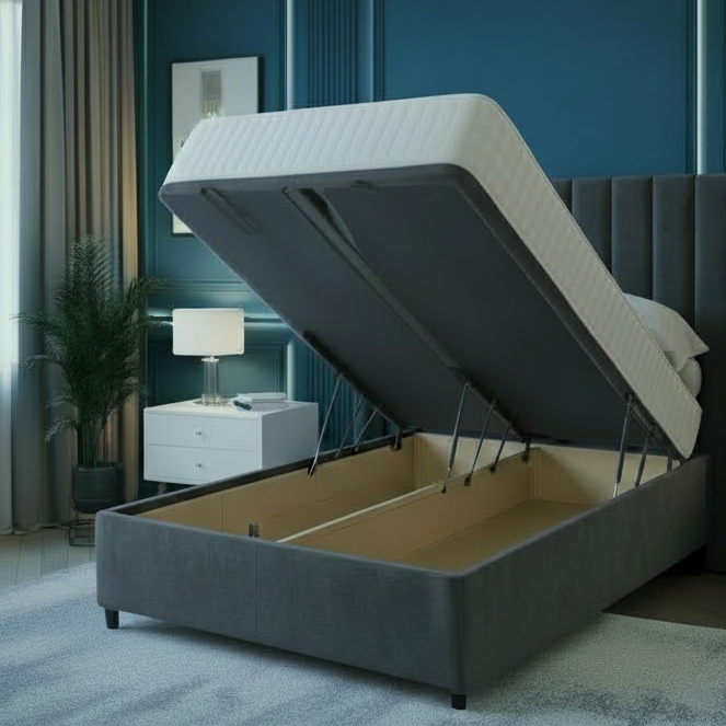 Copenhagen Platinum Ottoman Bed
