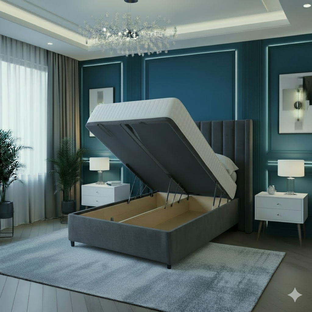 Apollo 9 Ottoman Divan Bed