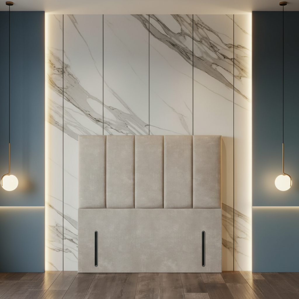 Classic Alexa Five(5) Panel Headboard