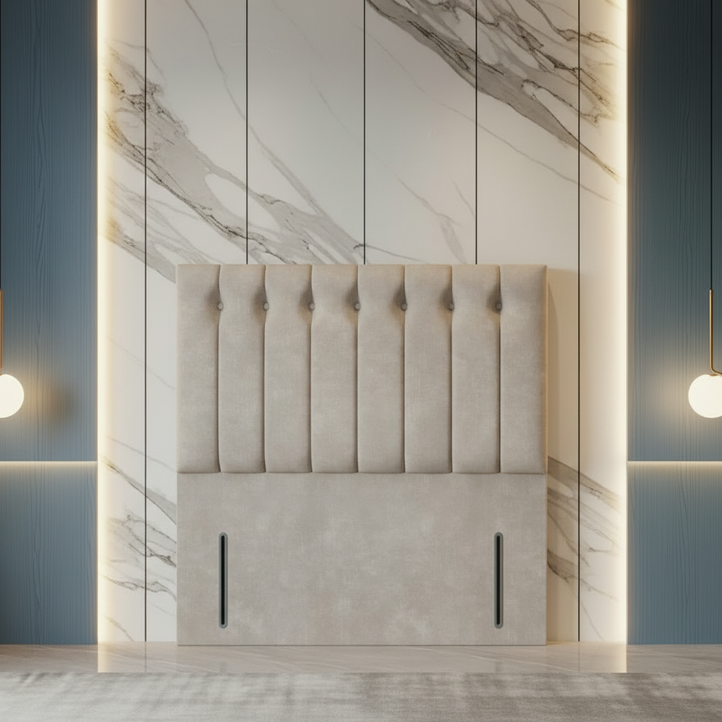 Shelby Buttoned Memory Padded Headboard