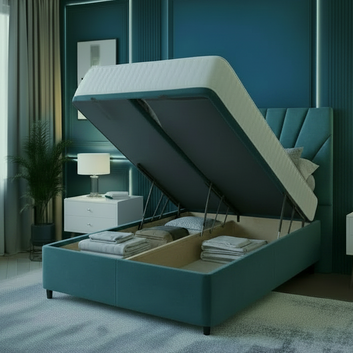 Havana Wing Ottoman Divan Bed