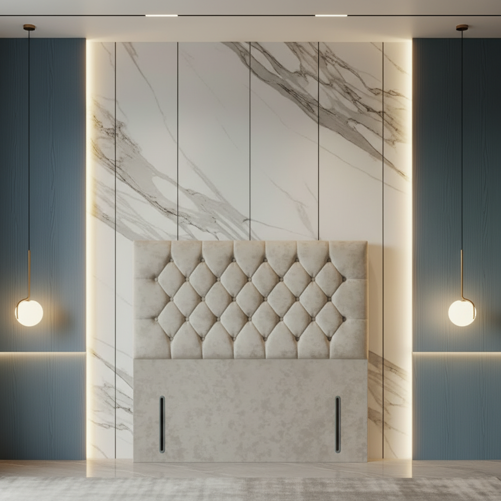 Vienna Chesterfield Buttoned Luxury Headboard