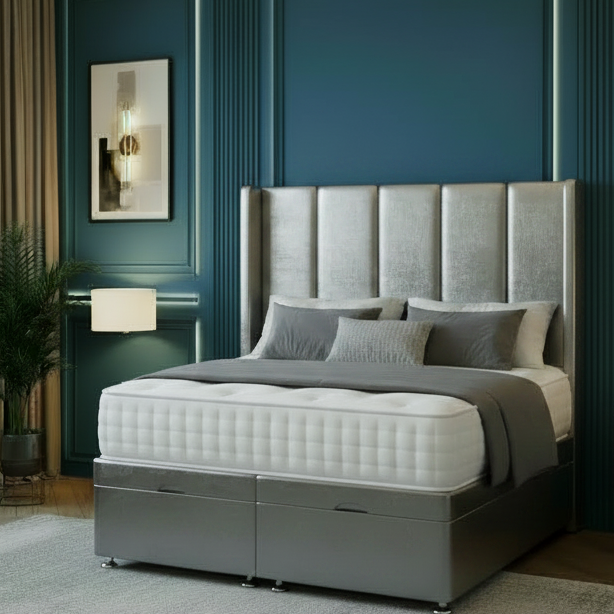 Lancelot Ottoman Wing Divan Bed