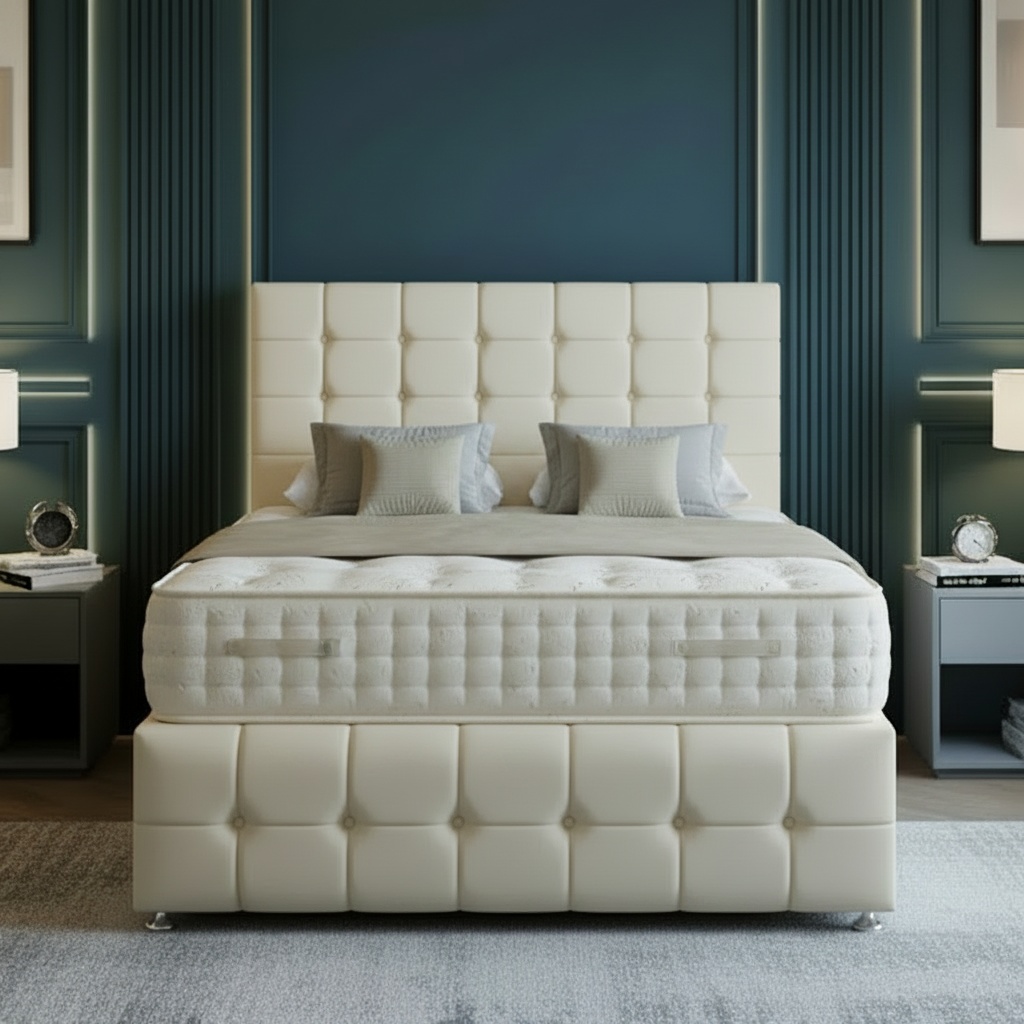 Rome Royale Plush Storage Divan Bed