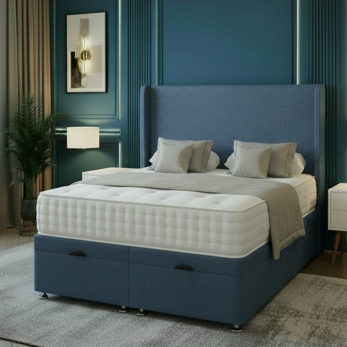 Roman Ottoman Divan Storage Bed