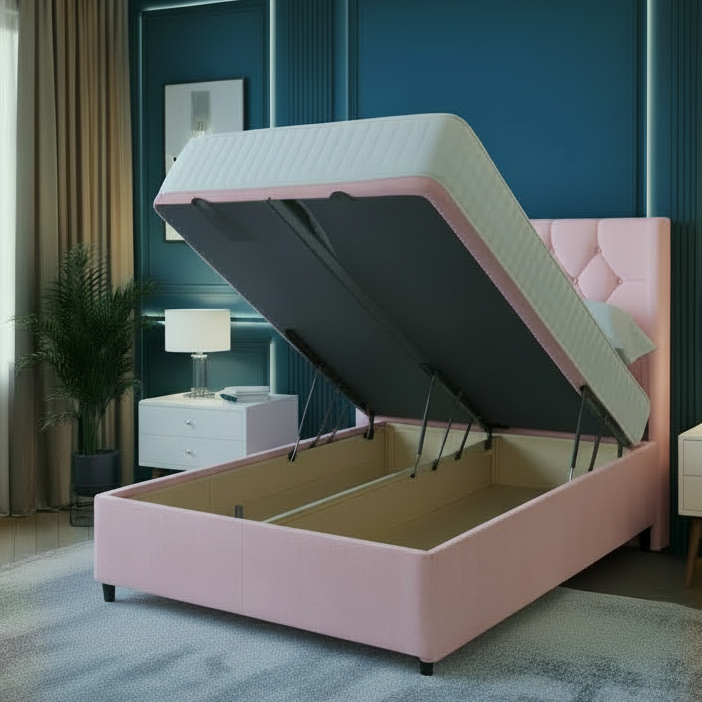 Berlin Ottoman Wing Divan Bed