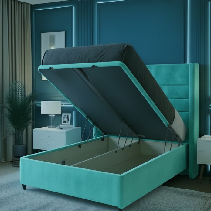 Meghan Wing Ottoman Divan Bed