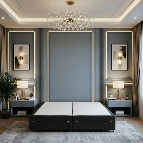 Divan Base Only With Storage