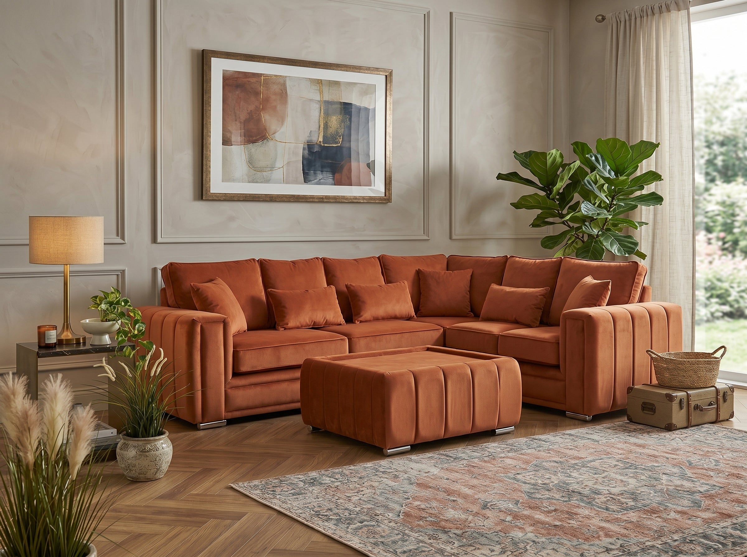 The LILLY ALASKA Luxury Sofa