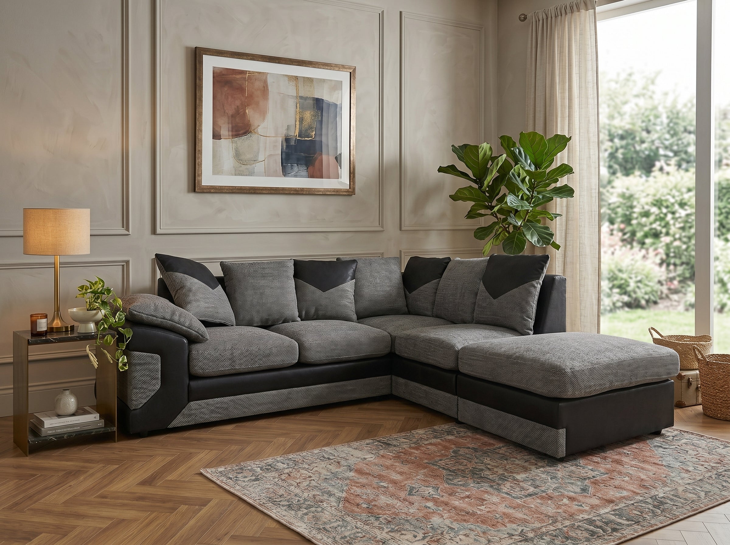 Dino Luxury Sofa with Custom Size & Premium Fabric Options