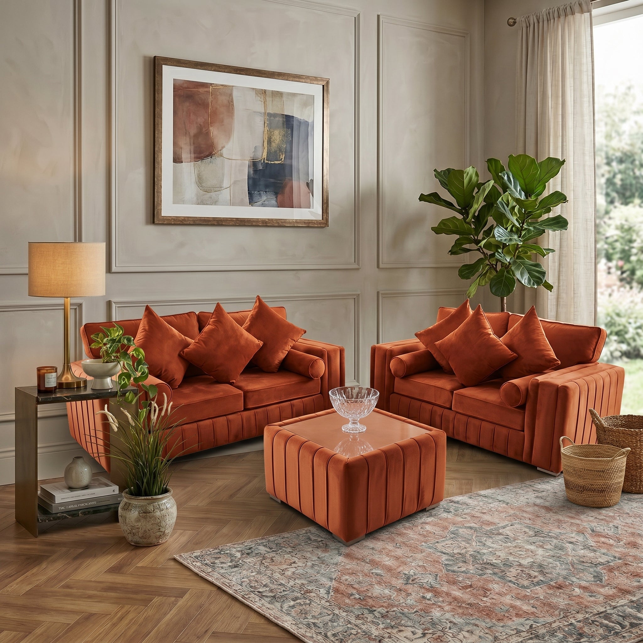 The LILLY ALASKA Luxury Sofa