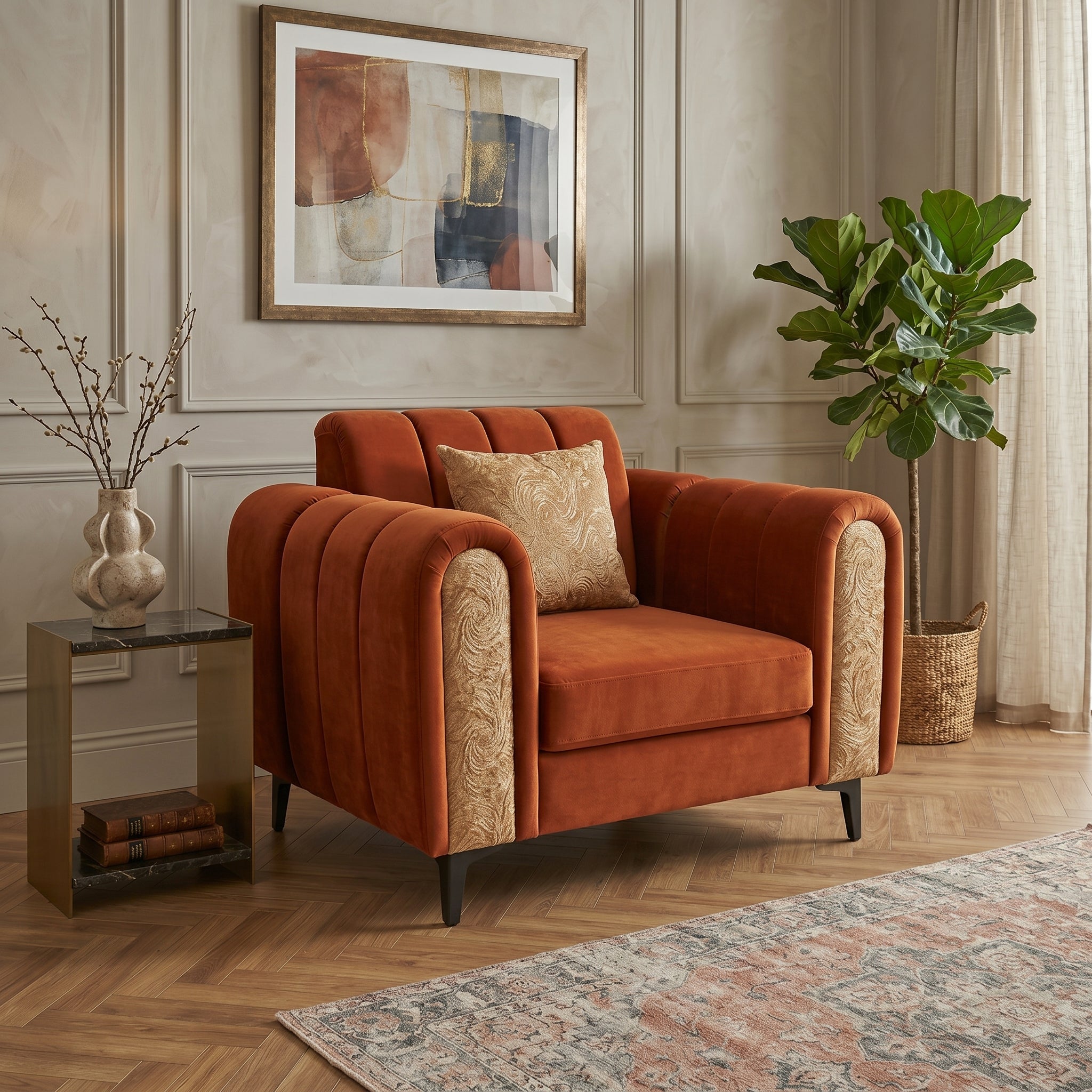 The LILLY ALASKA Luxury Sofa