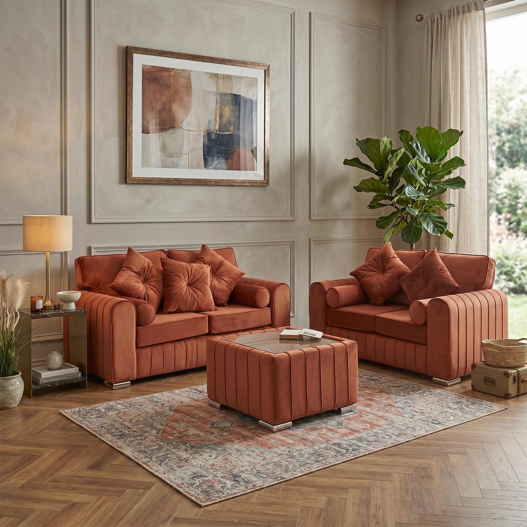 Lilly 3+2 Fullback + Extra Cushions