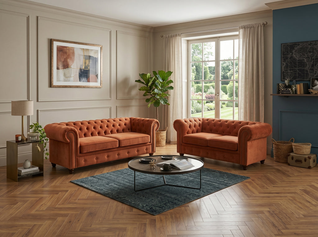 The OLYMPIA CHESTERFIELD Corner Sofa
