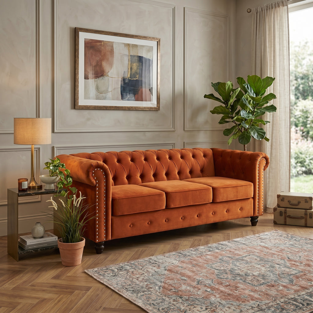 The OLYMPIA CHESTERFIELD Corner Sofa