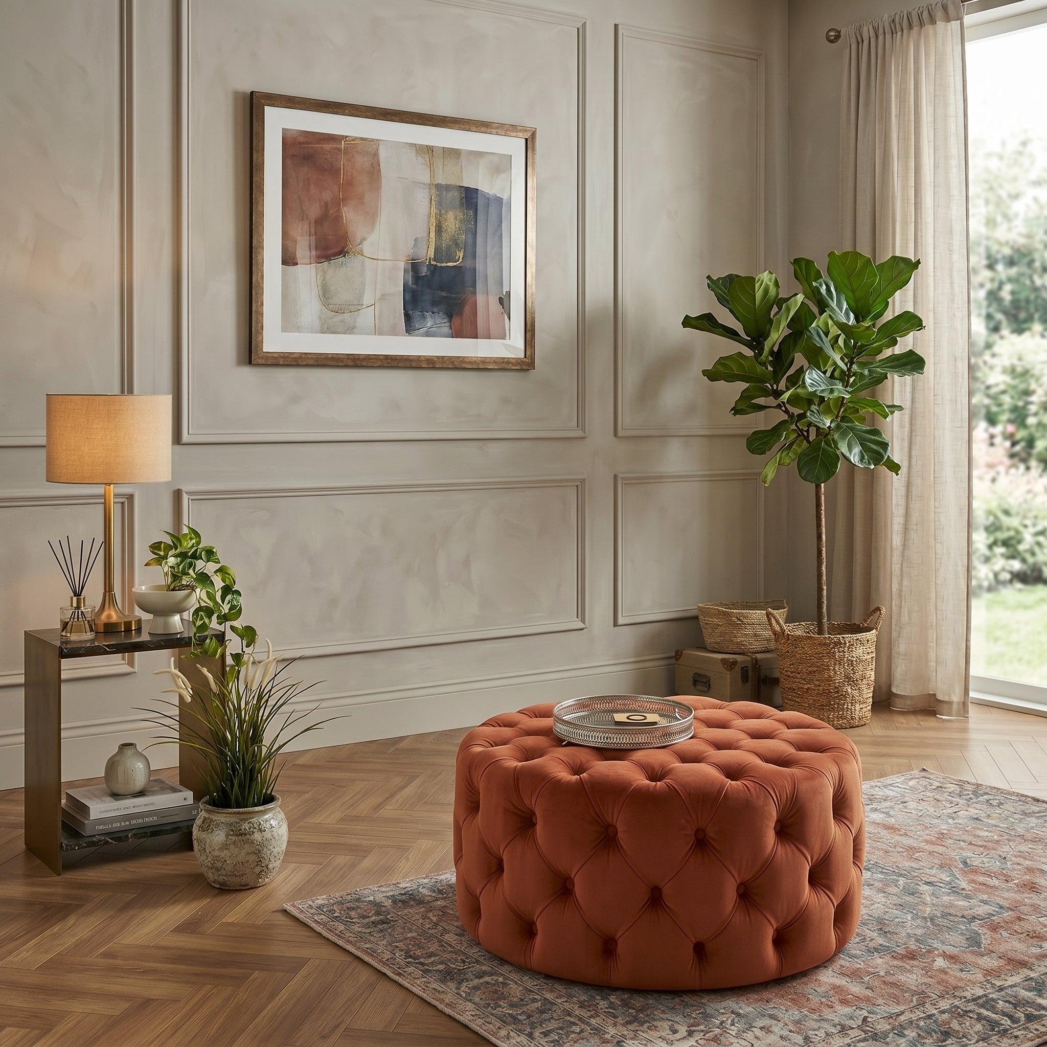 The OLYMPIA CHESTERFIELD Corner Sofa