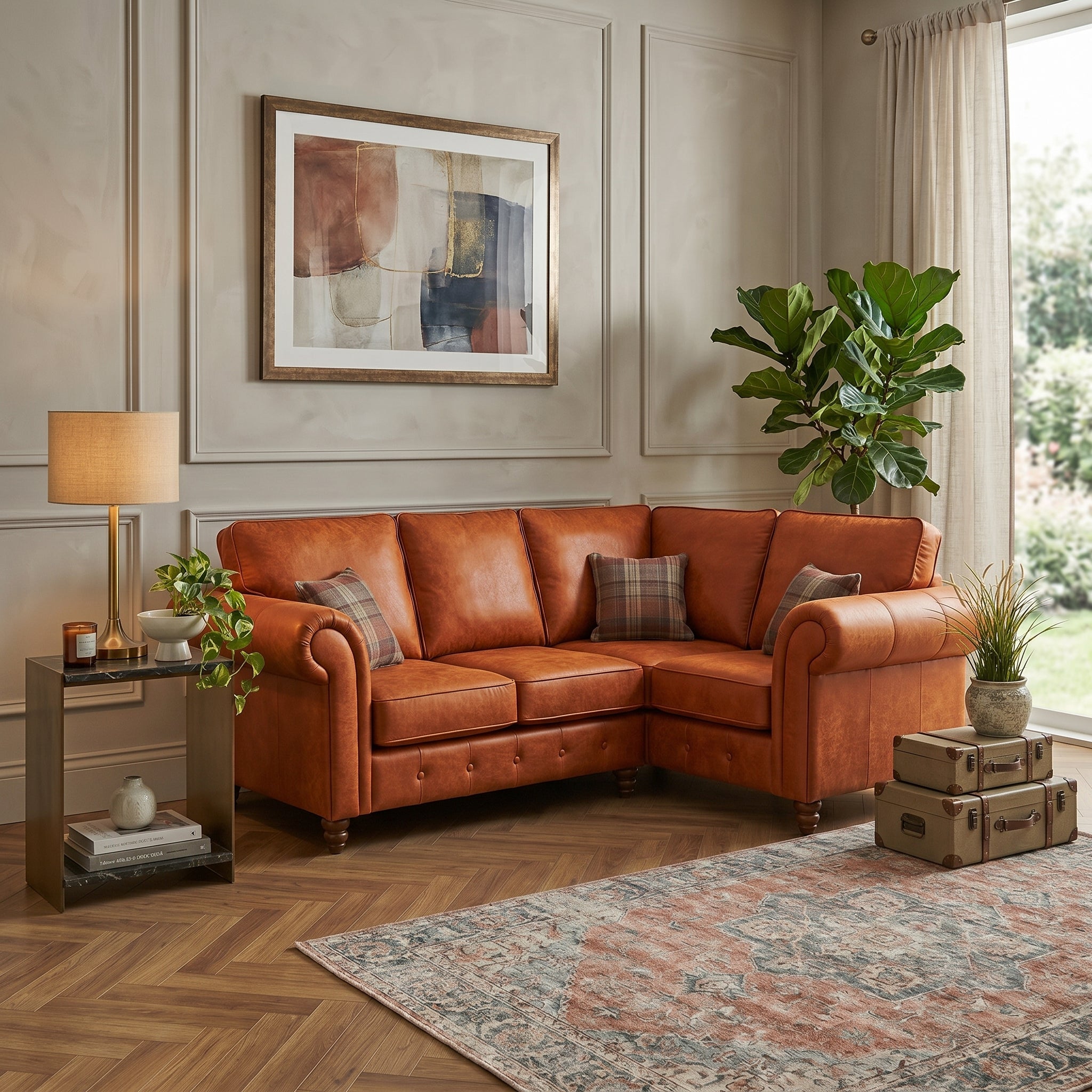 The OAKLAND Luxury Corner Sofa