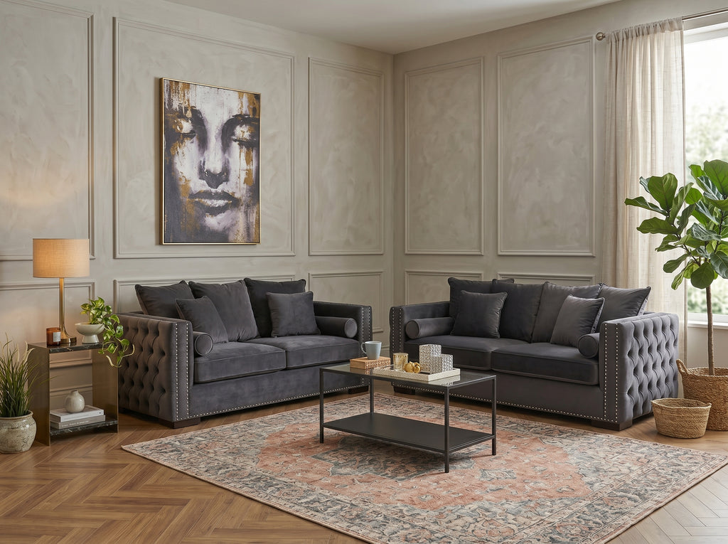 The Alaska Ruby Sofa