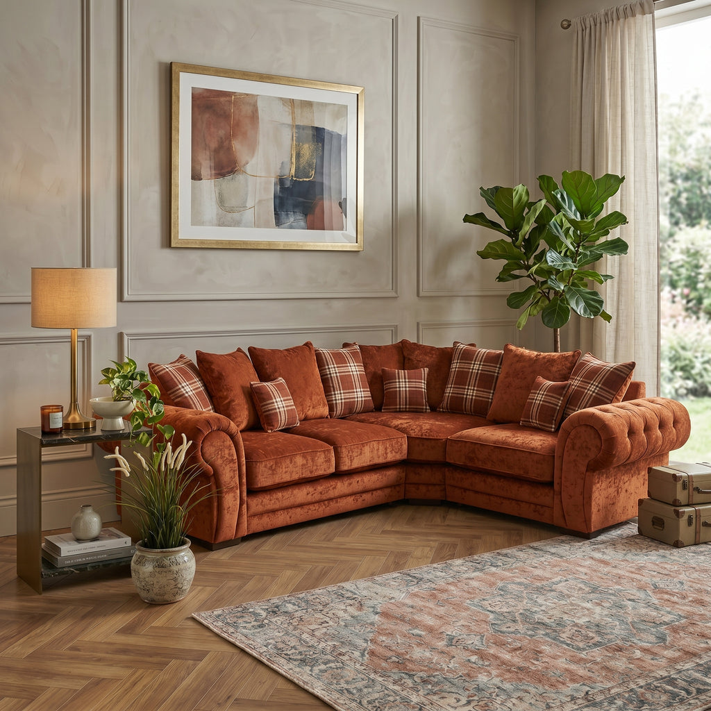 The Verona Chrome Sofa