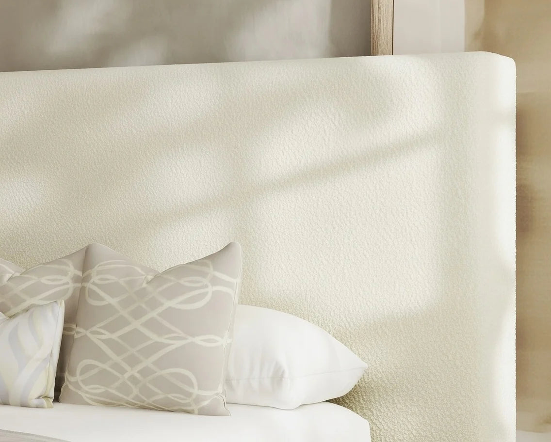 Cloud Bouclé Luxury Bed Frame