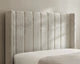 Rosemary Velvet Wingback Bed Frame