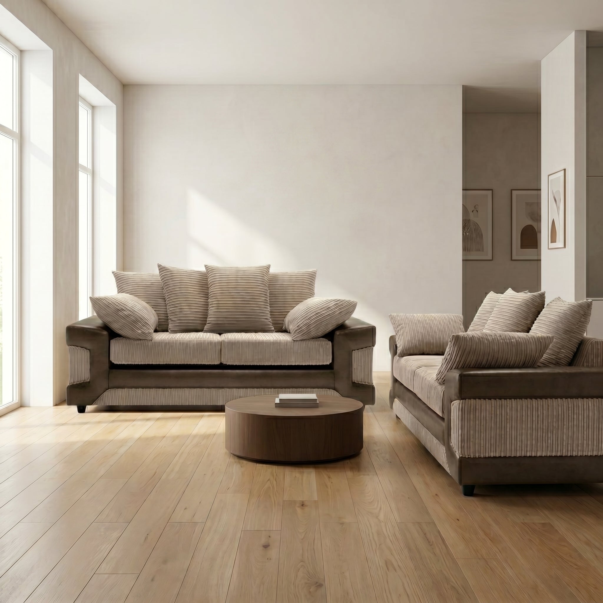 Dino Scatter Back Sofa Set